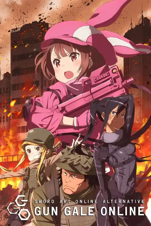 Download Sword Art Online Alternative: Gun Gale Online (Season 1) Multi Audio {Hindi English Japanese} Series 480p 720p & 1080p WEB DL 15 sword art online alternative gun gale online season 1